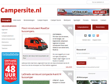 Tablet Screenshot of develop.campersite.nl